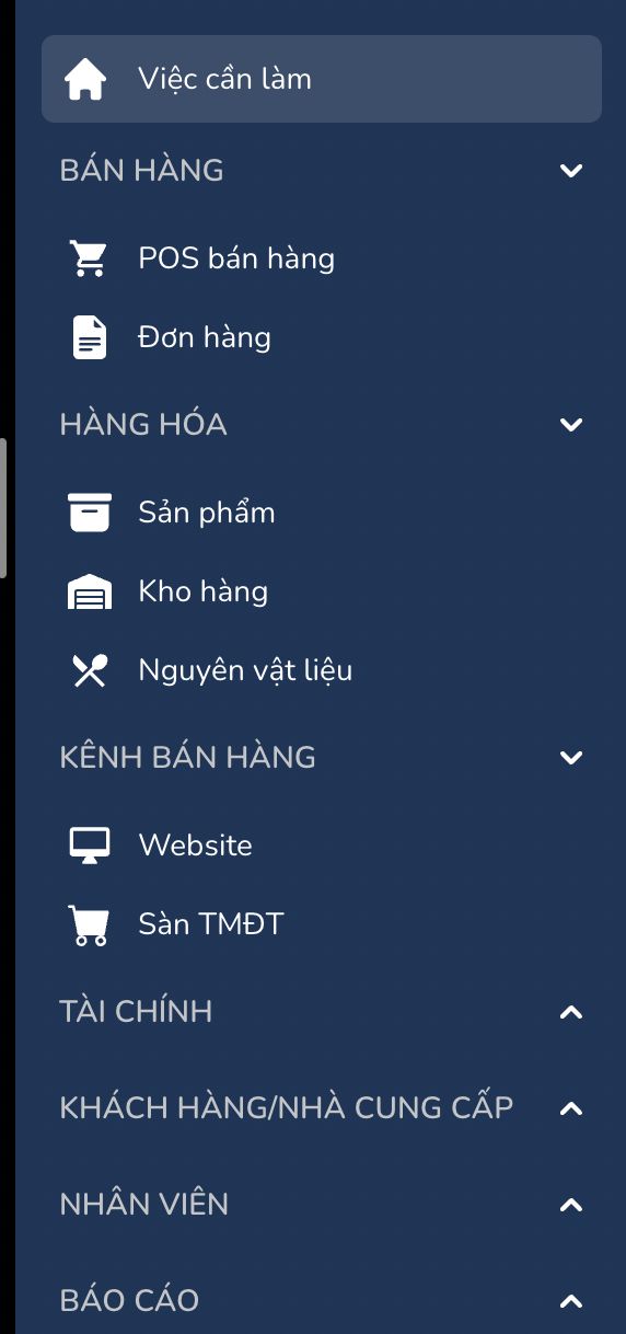 Hoàn thiện thông tin cửa hàng