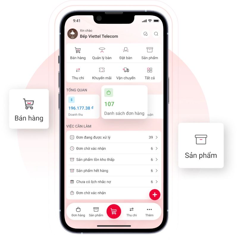 Cảnh báo tồn kho trên Tendoo giúp quản lý hàng hóa hiệu quả