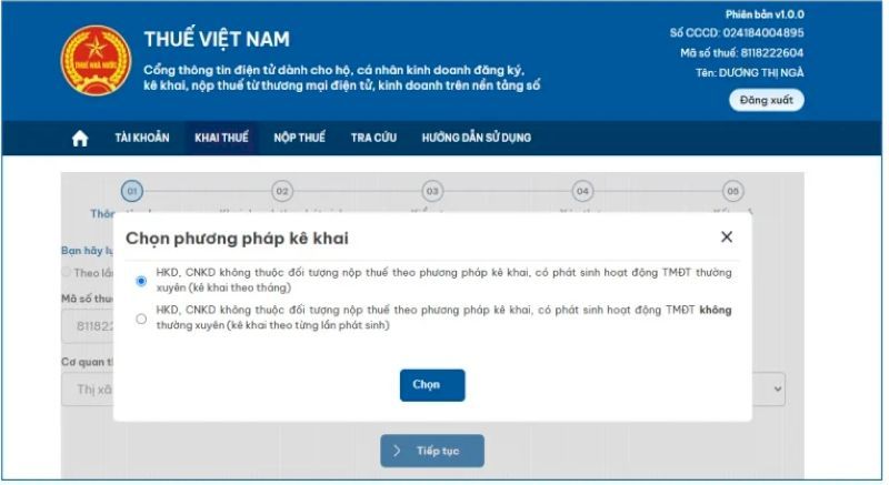 Hộ kinh doanh có hoạt động thương mại