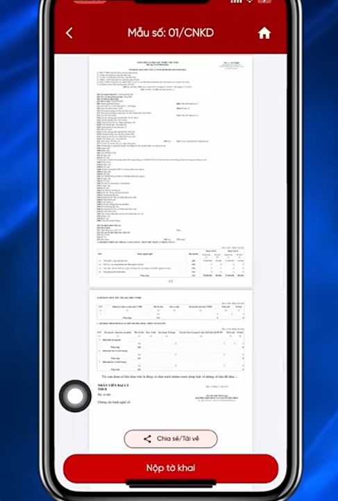 Kiểm tra lại tờ khai