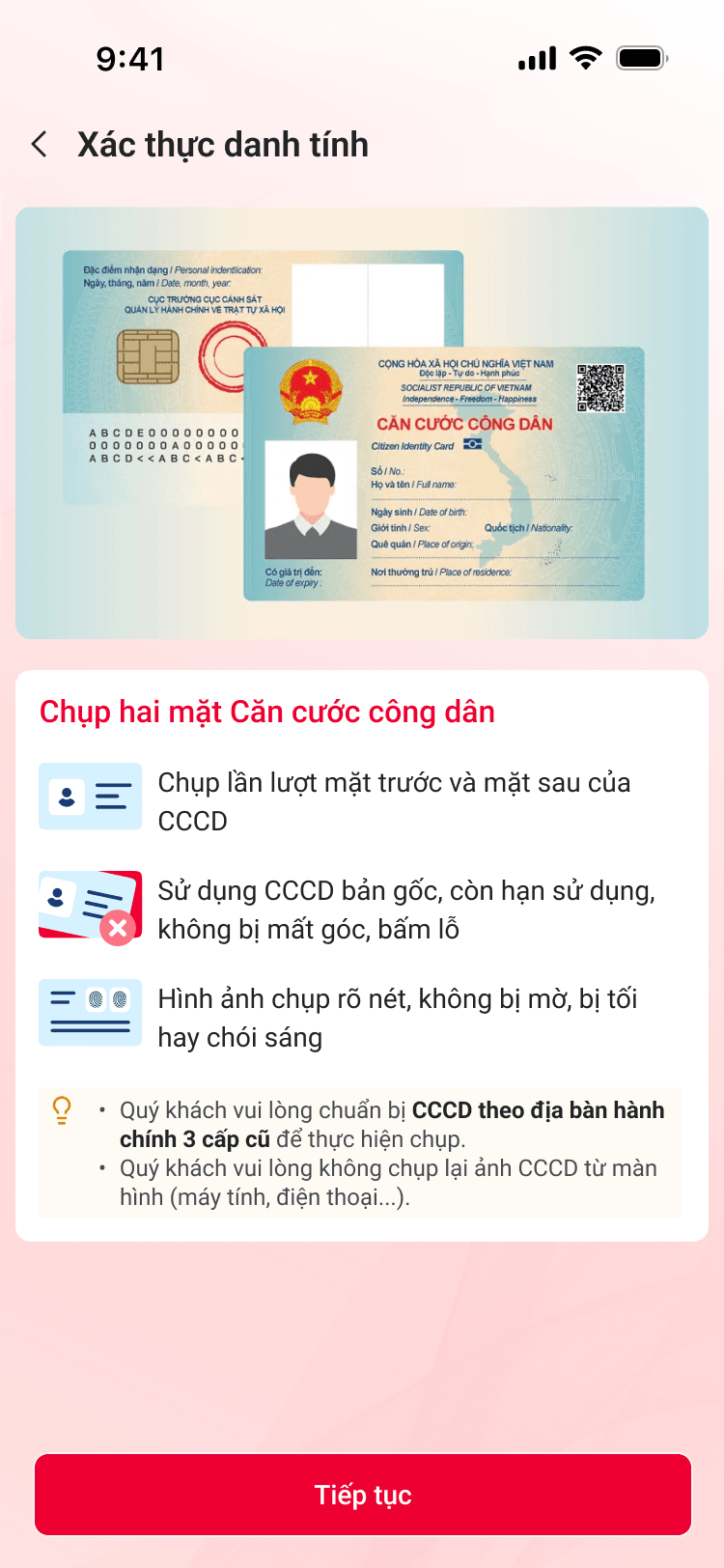 Đăng ký hồ sơ vay