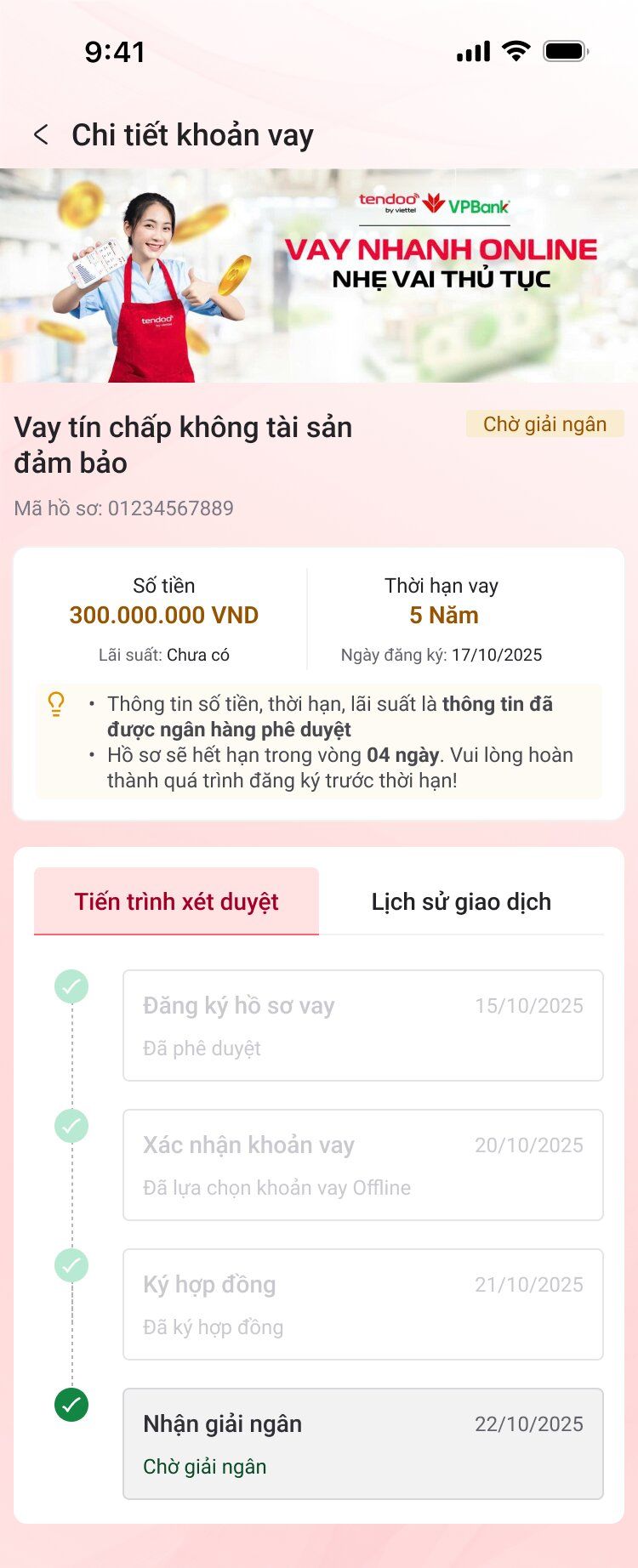 Lựa chọn khoản vay cần theo dõi