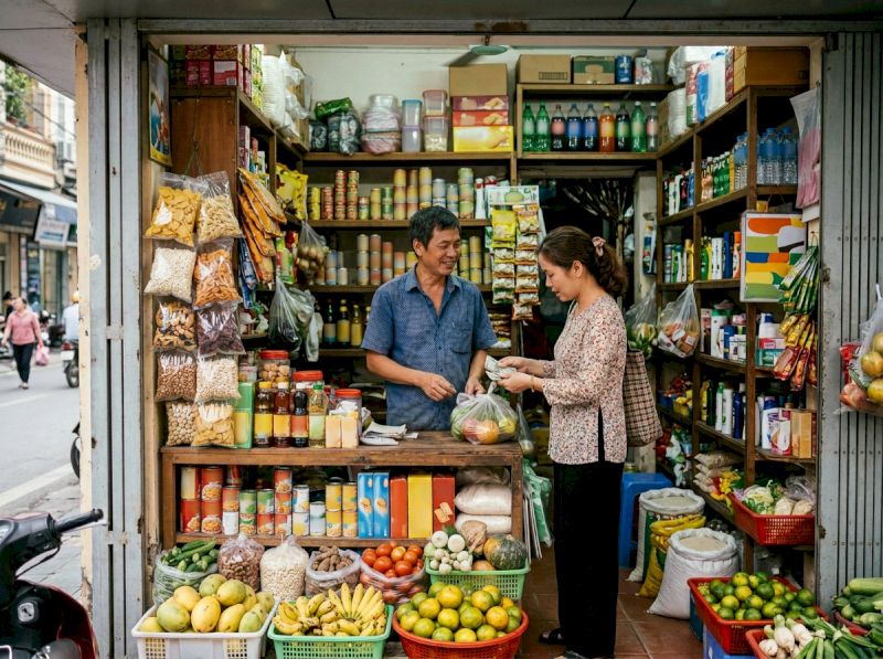 Kinh doanh tạp hóa có tính ổn định lâu dài