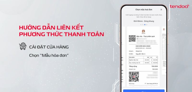 chọn Mẫu hóa đơn và Chọn loại mẫu mong muốn