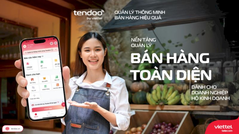 Tendoo sẽ giúp bạn quản lý kinh doanh toàn diện