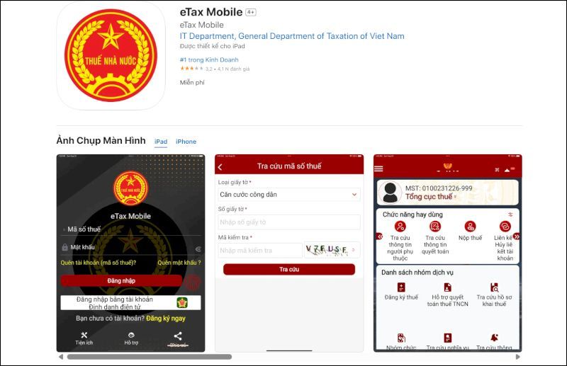 Tài khoản thuế điện tử giúp thực hiện kê khai online