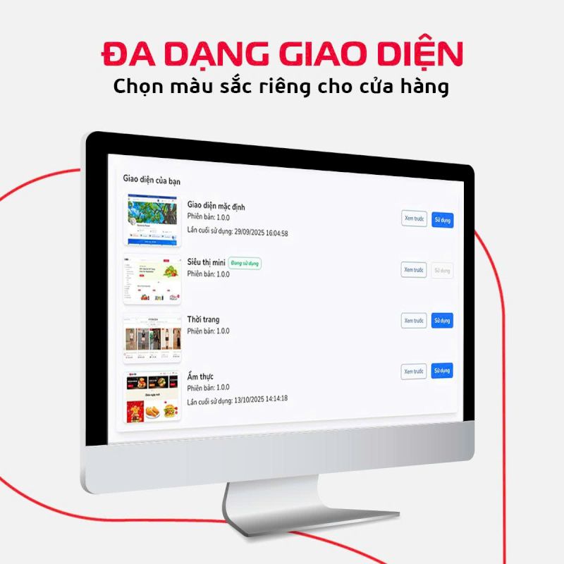Tendoo được thiết kế đơn giản, thân thiện với người dùng