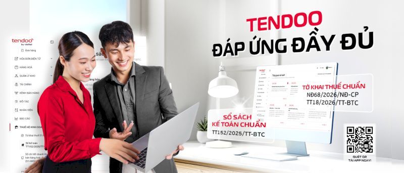 Tendoo - Nền tảng quản lý bán hàng thông minh được phát triển bởi tập đoàn Viettel